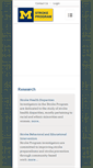 Mobile Screenshot of michiganstrokeprogram.org